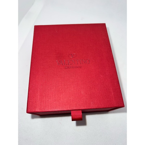 Nwot Valentino Rockstud goldtone miniaudière mirror - Picture 9 of 12